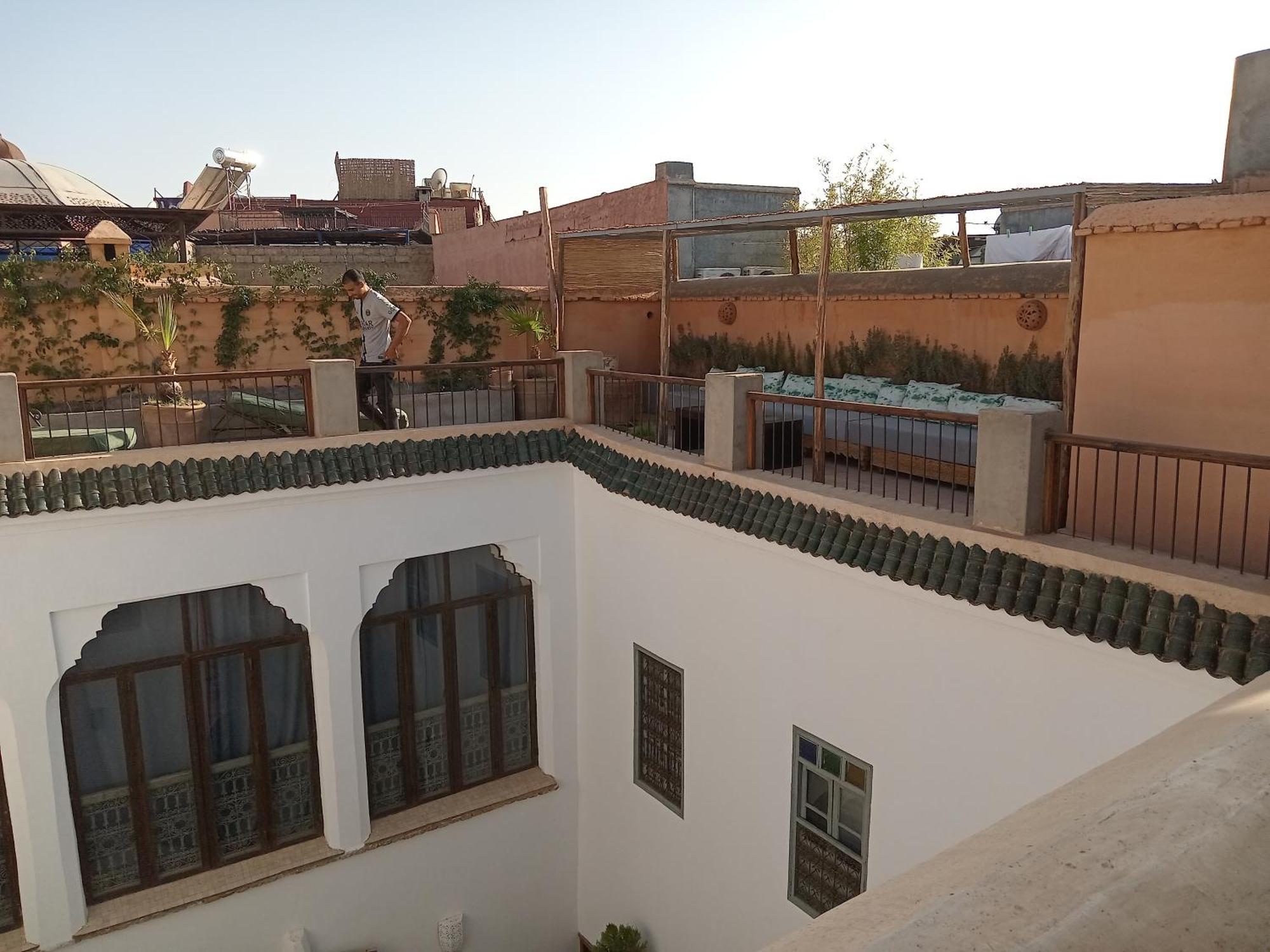 Riad Le Jardin De Mina Марракеш Экстерьер фото